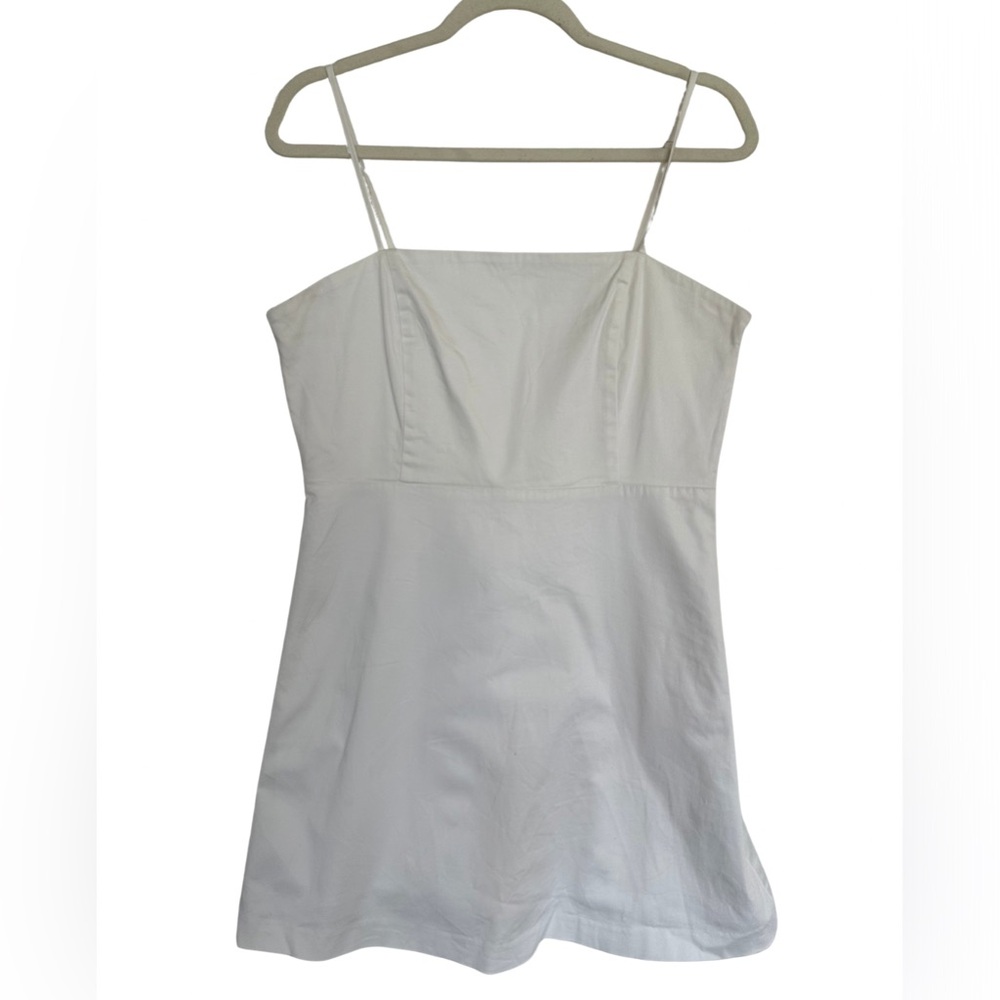 Lab Los Angeles Women’s White‎ Spaghetti Strap Mini Dress Size L